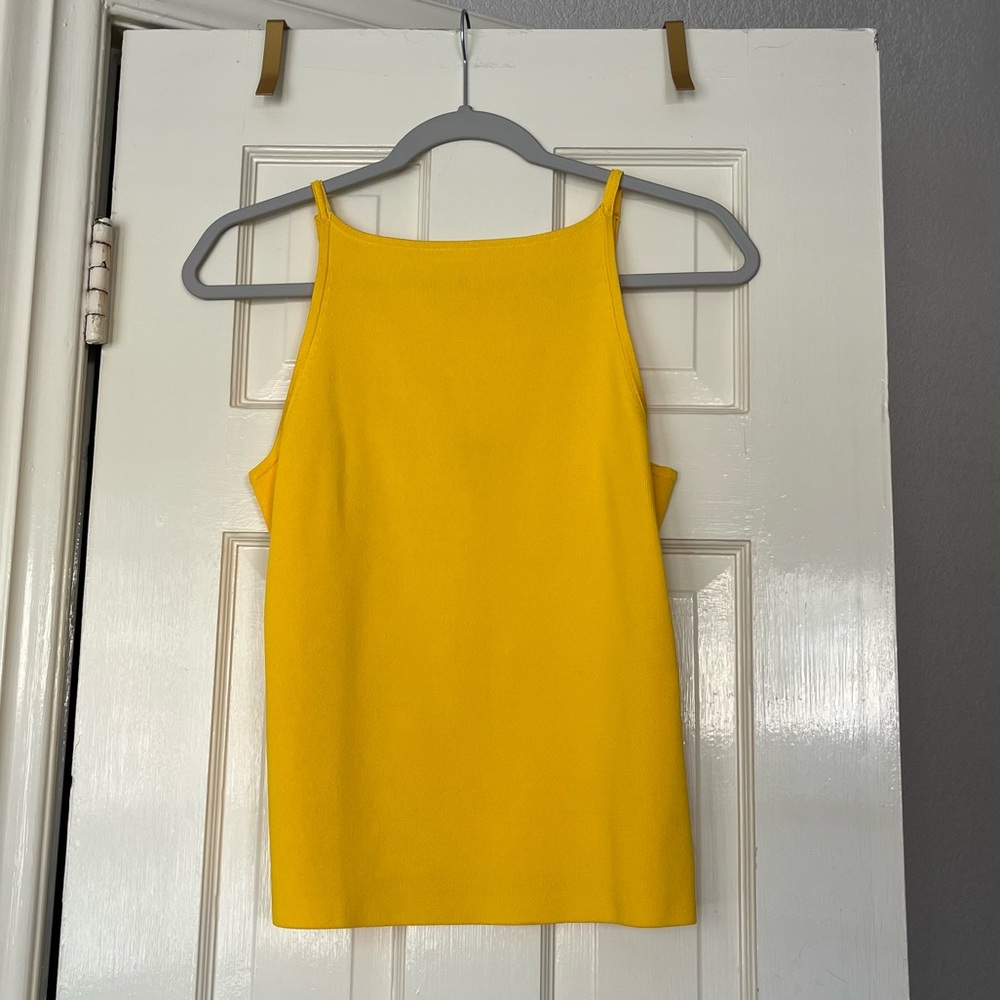 Yellow Boatneck Top - Never Worn